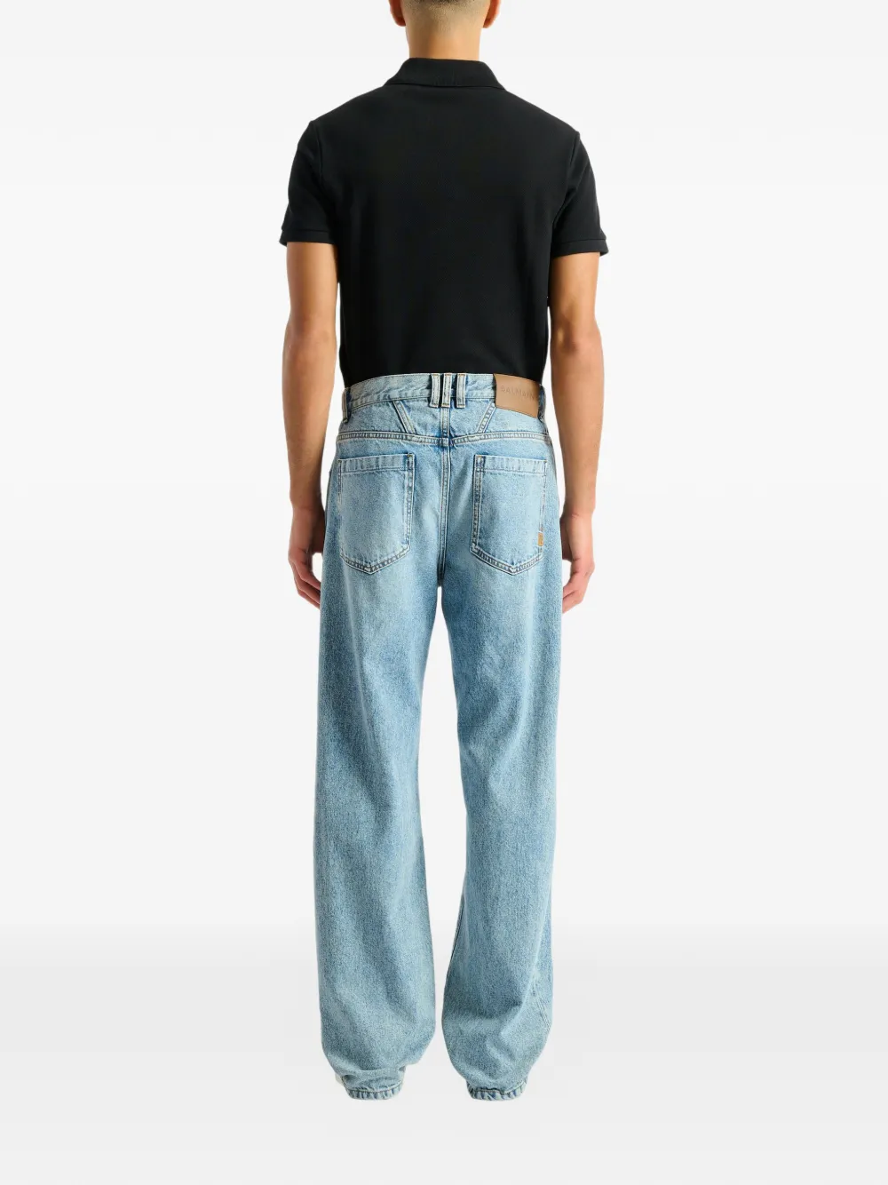  Balmain Vaqueros Holgados - Azul 