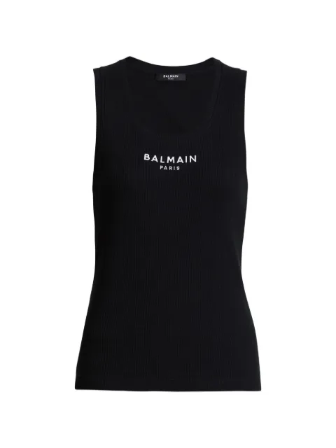 Balmain Balmain Paris embroidered vest top
