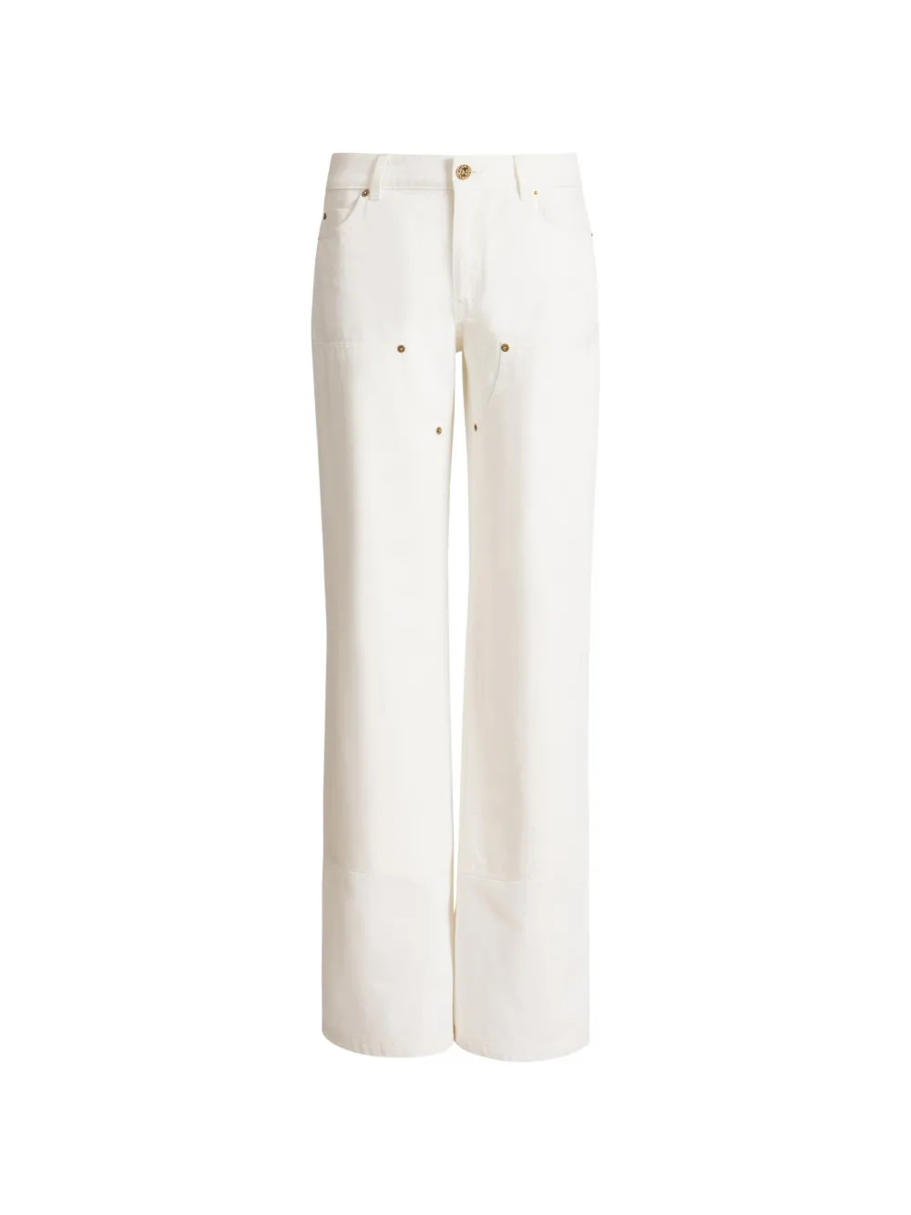 Balmain loose-fit denim jeans - Bianco