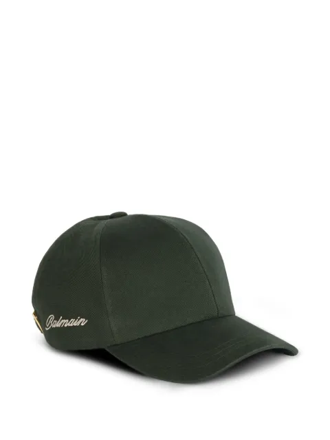 Balmain washed cotton cap
