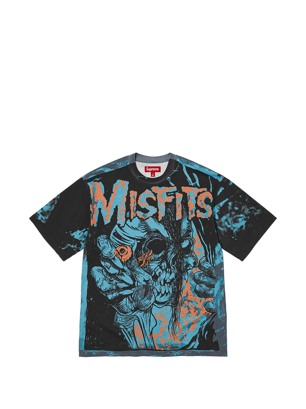 Supreme misfits graphic-print T-shirt - Blu
