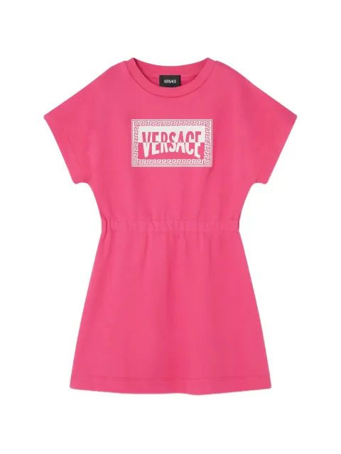 Versace Kids kids printed cotton-jersey sweatshirt dress