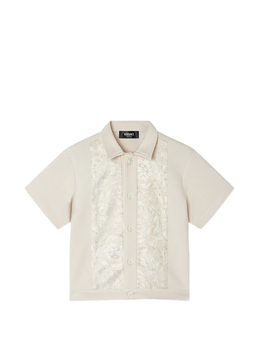 Versace Kids kids printed Milano-stitch shirt - Neutrals