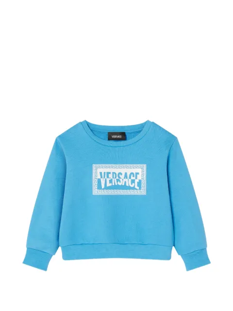 Versace Kids sudadera con estampado