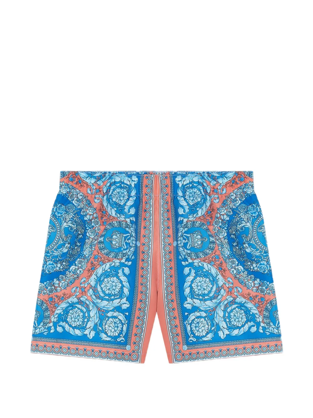 Versace Kids kids printed swim shorts - Blu