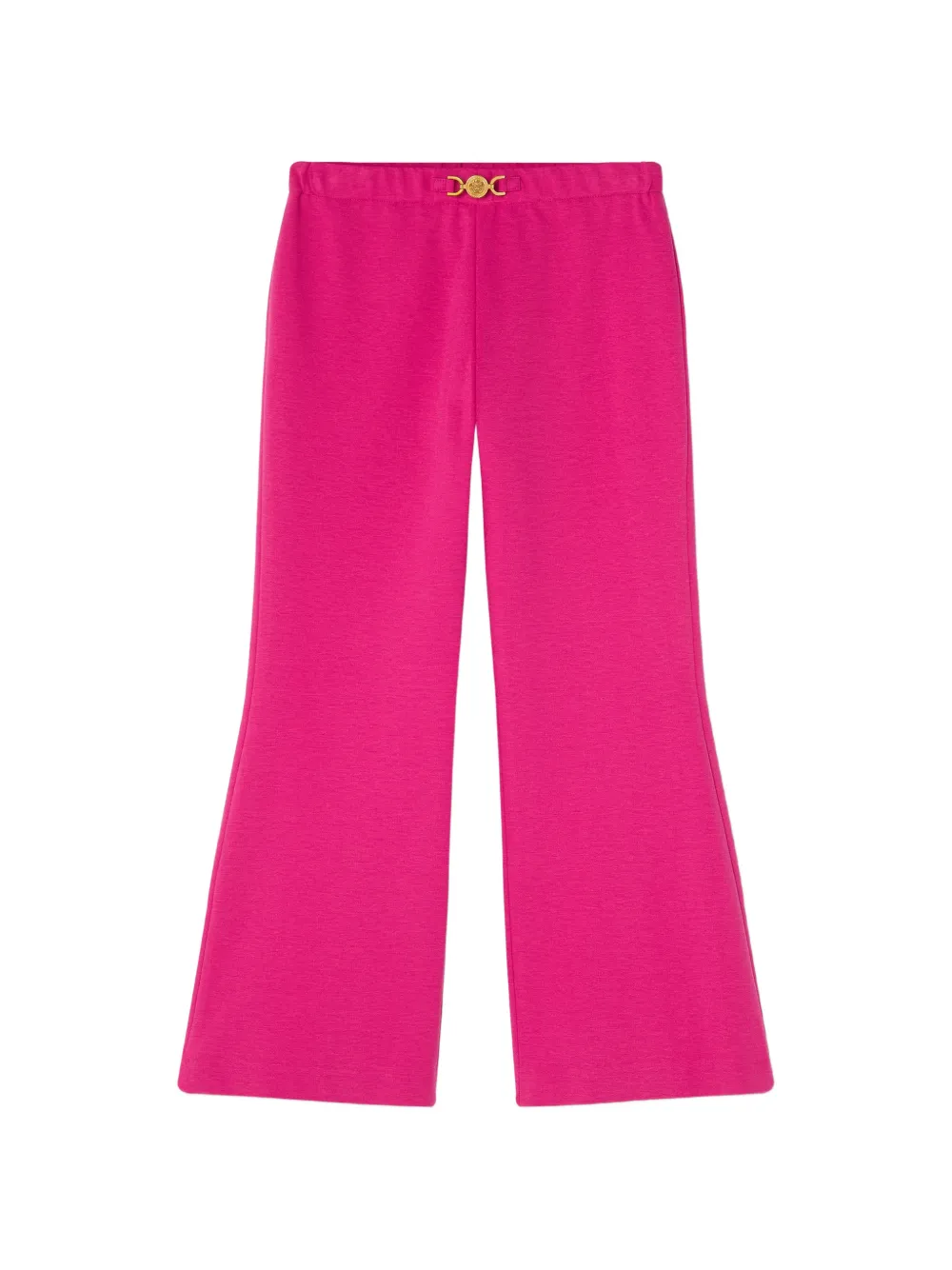 Versace Kids Milano-stitch flared pants - Rosa