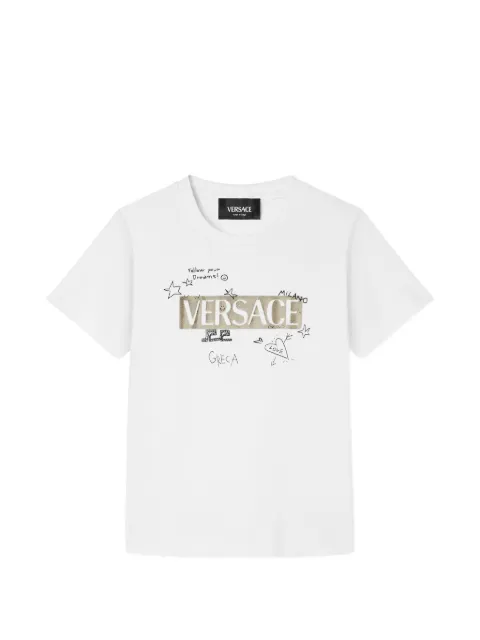 Versace Kids t-shirt à imprimé graphique