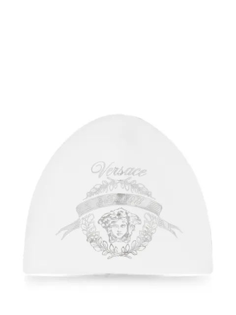 Versace Kids printed cotton-jersey cap