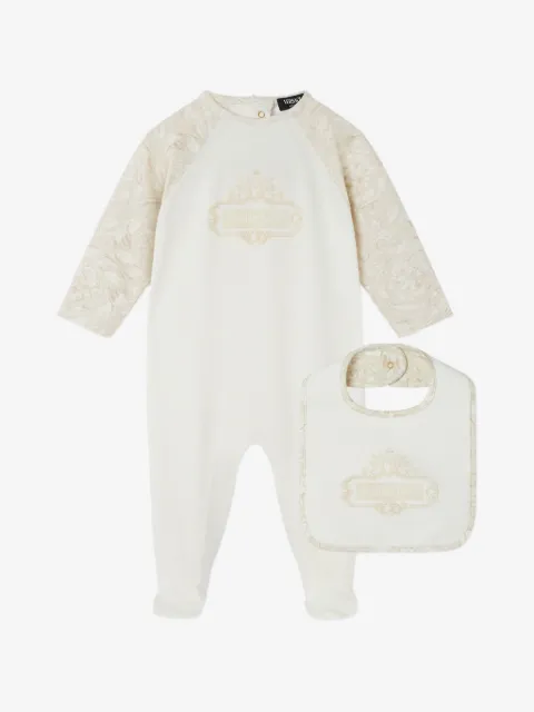 Versace Kids sovedragt i bomuldsjersey med tryk