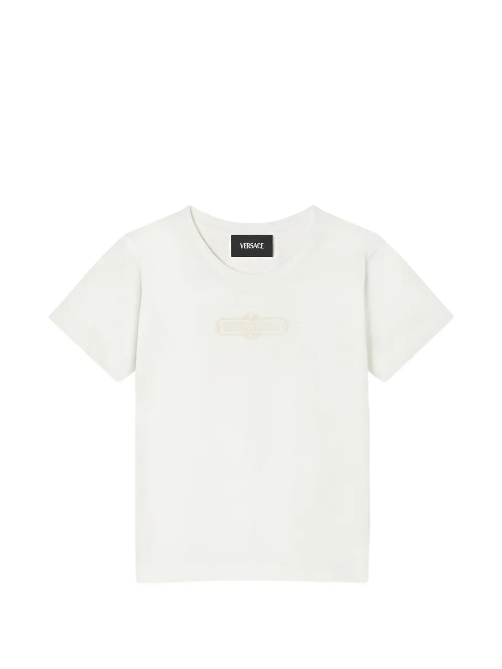 Versace Kids kids printed cotton-jersey T-shirt - Bianco