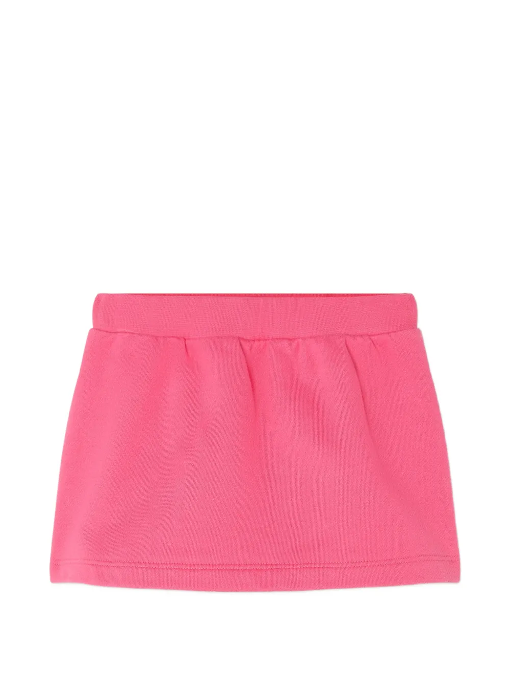 Versace Kids embroidered cotton-jersey skirt - Pink