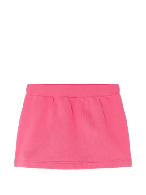 Versace Kids embroidered cotton-jersey skirt