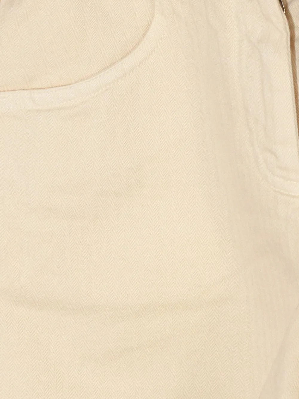 ETRO KIDS Geweven shorts met visgraat-patroon en Pegasus-borduurwerk Beige