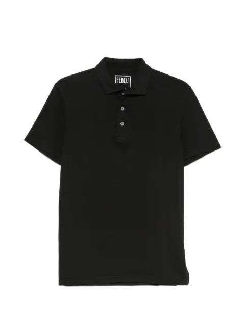 Fedeli short-sleeve polo shirt