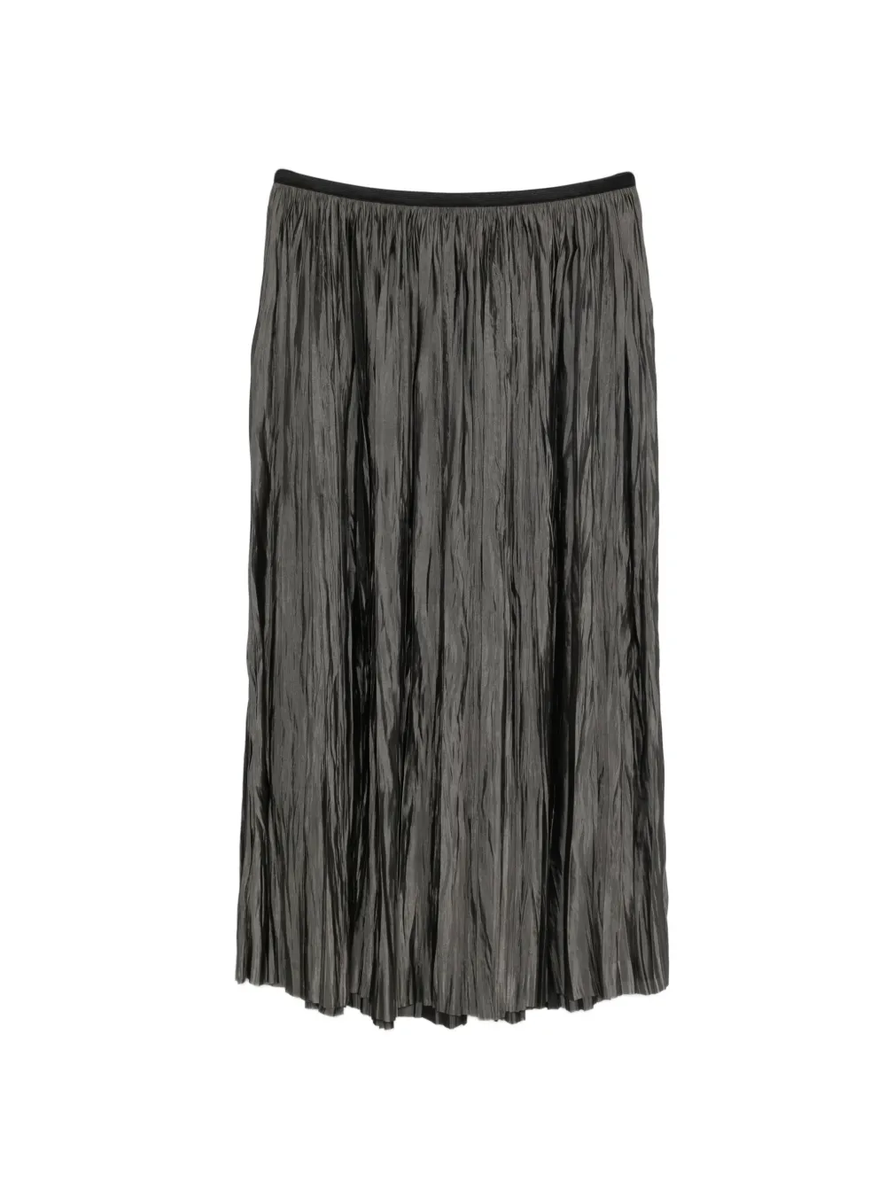 Roberto Collina pleated midi skirt - Grau