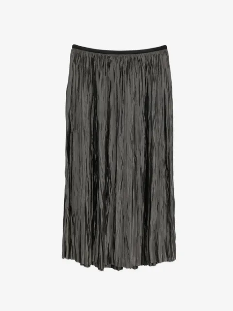 Roberto Collina pleated midi skirt