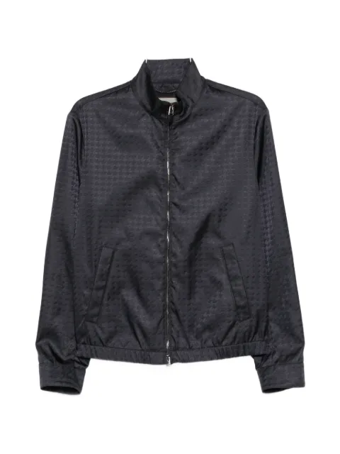 Canali long-sleeves zip jacket