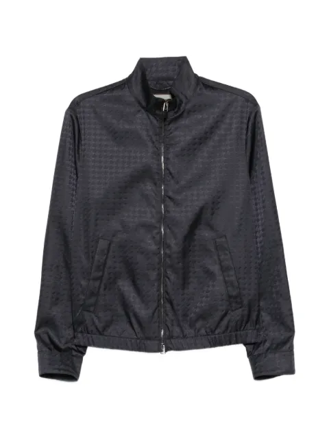 Canali long-sleeves zip jacket