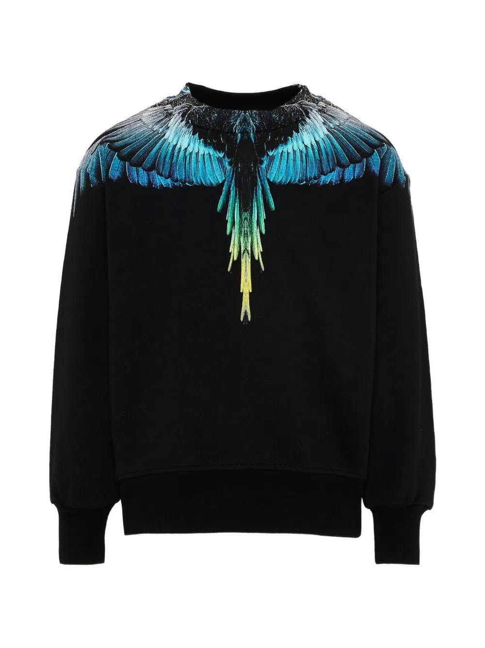 COUNTY OF MILAN wings-print sweater - Nero