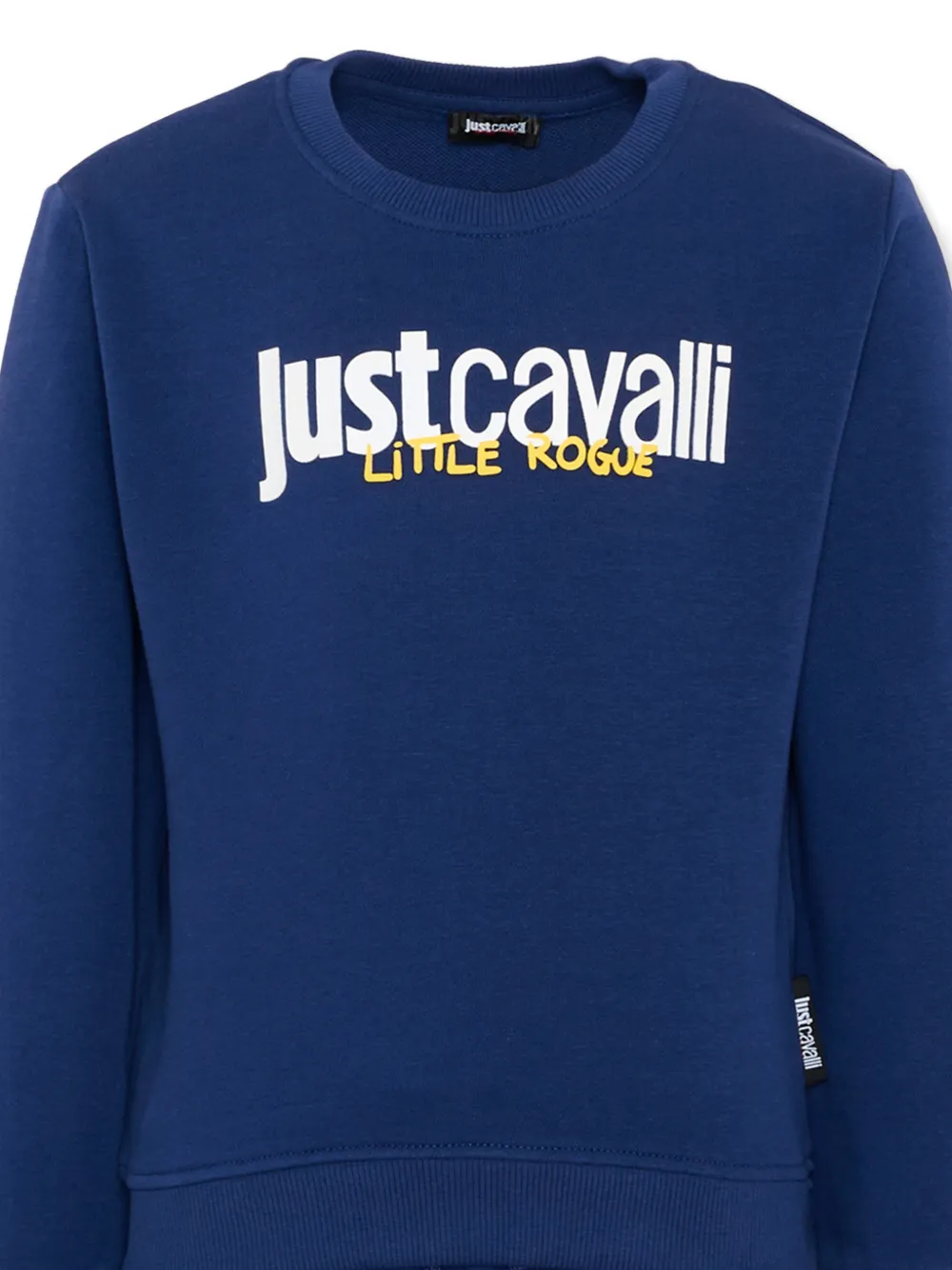 Just Cavalli Kids Trainingspak met logoprint Blauw