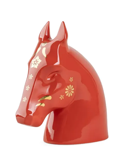 Lladró The Horse floral-print sculpture