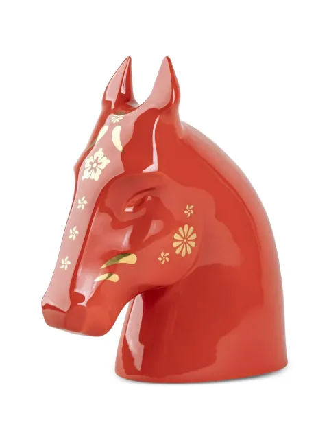 Lladró The Horse floral-print sculpture