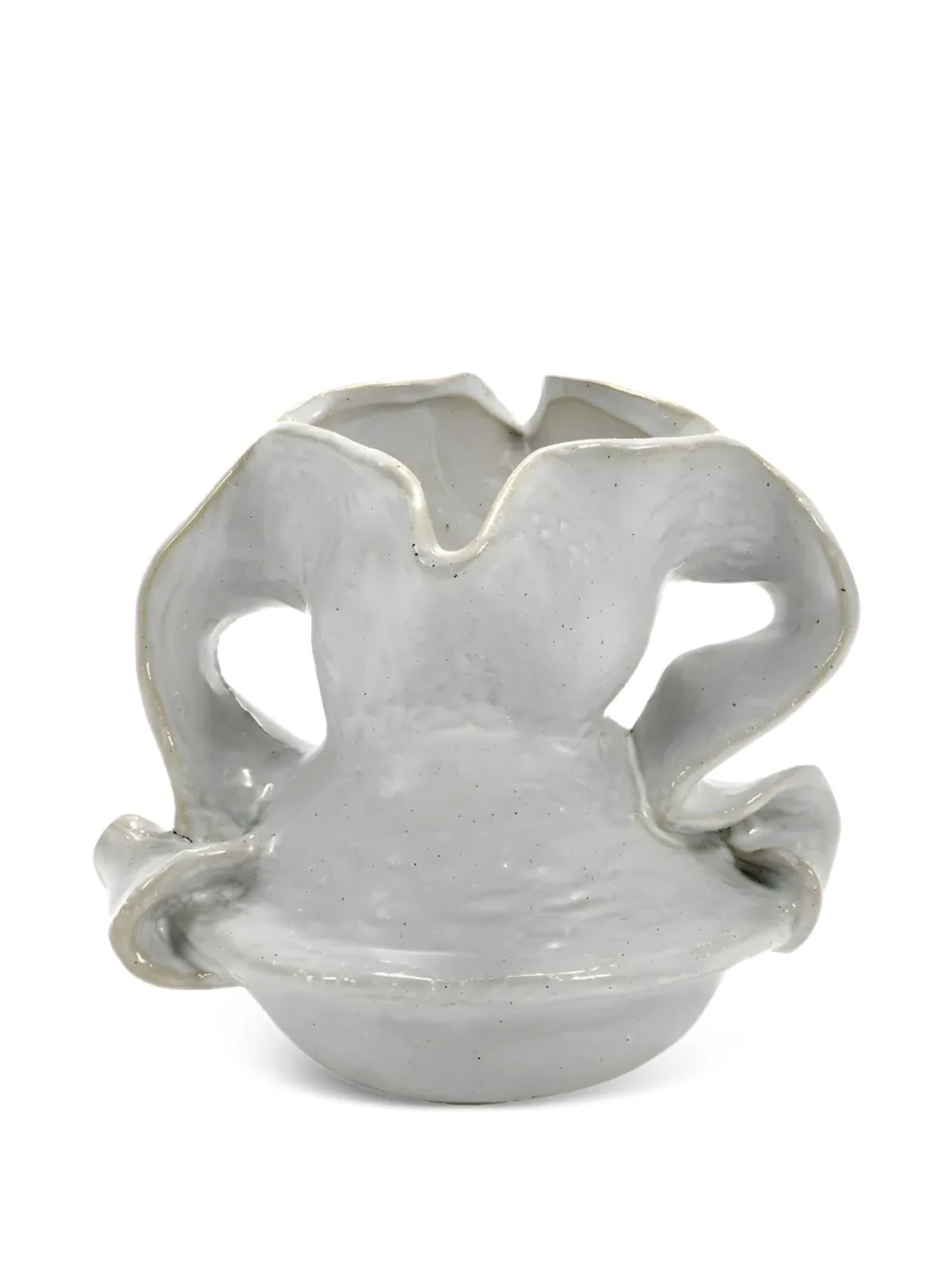 Serax 02 Rosie ruffled vase - Bianco