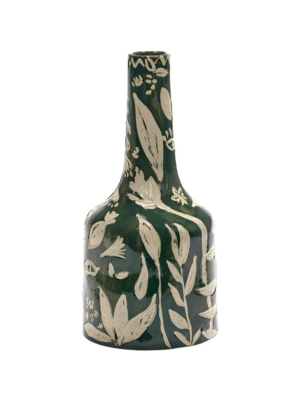 Serax 08 floral-print vase - Grün