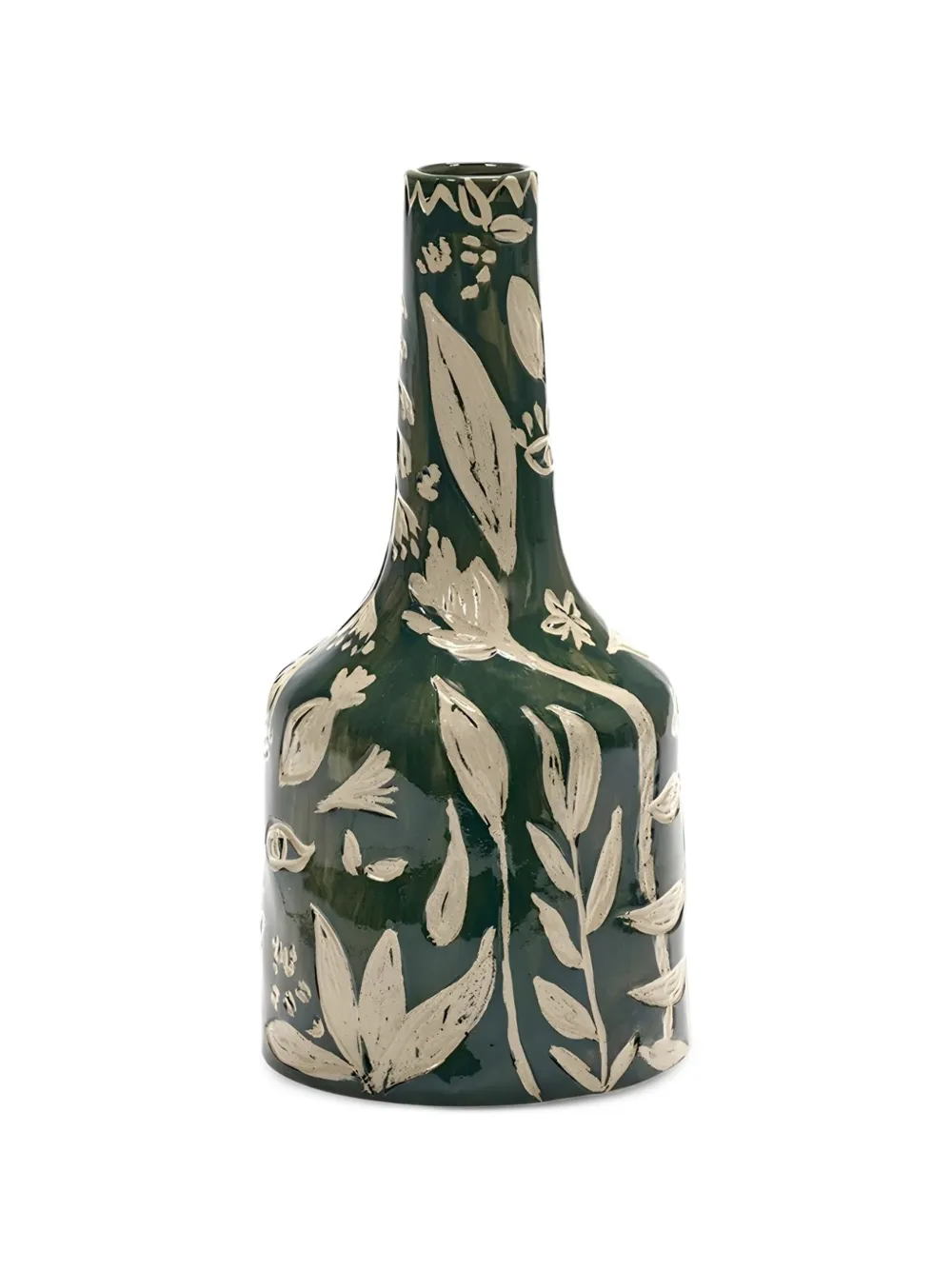 Serax 08 floral-print vase - Grün