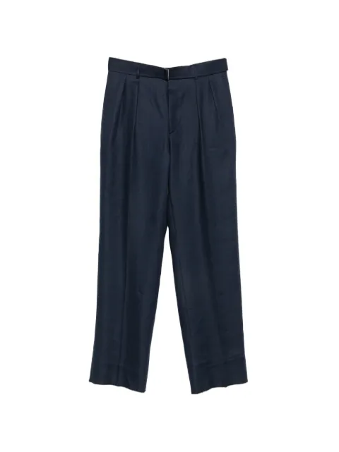 Tagliatore pantalon droit à design plissé