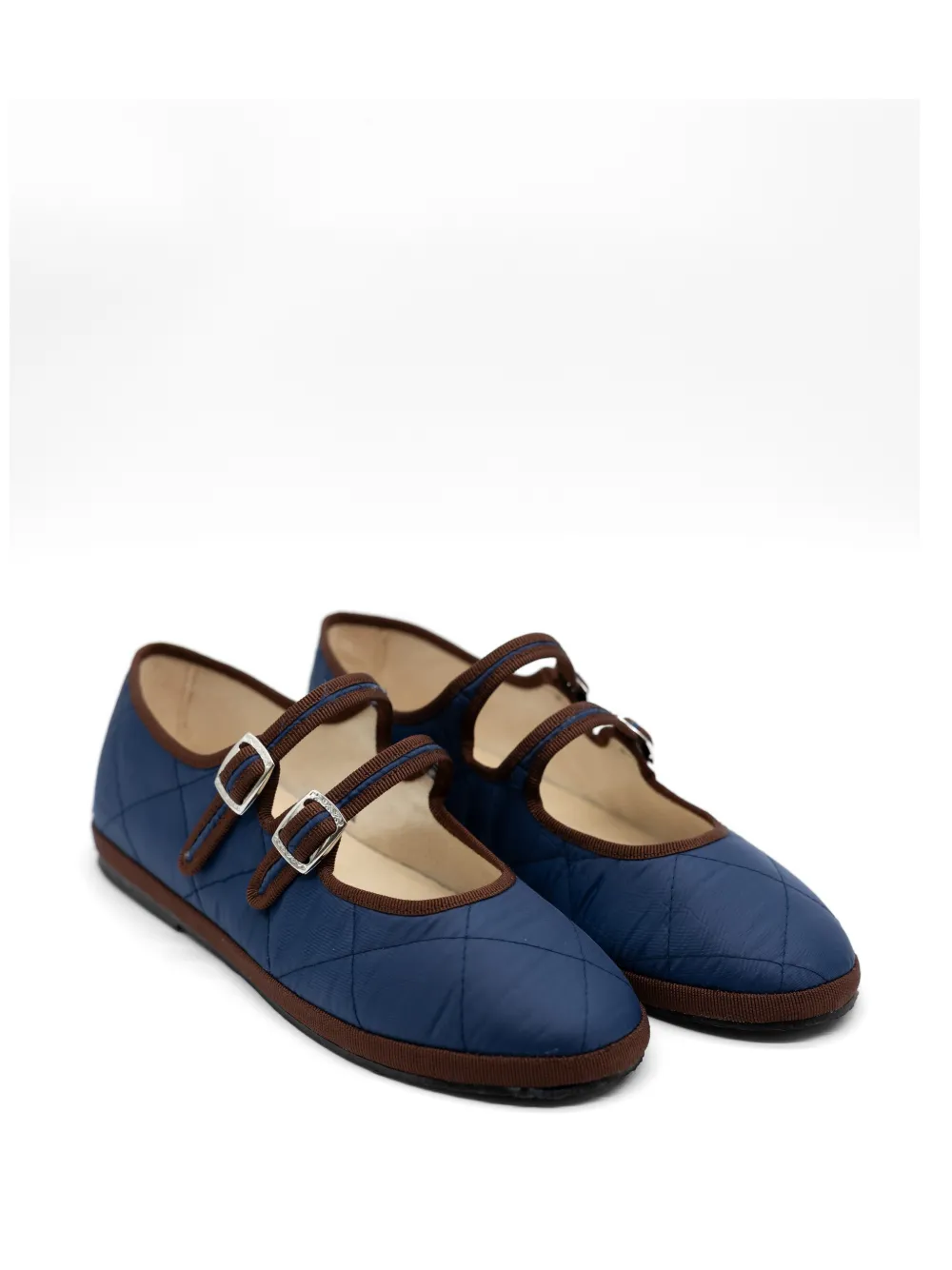Gondolina Acqua Alta gewatteerde ballerina's Blauw