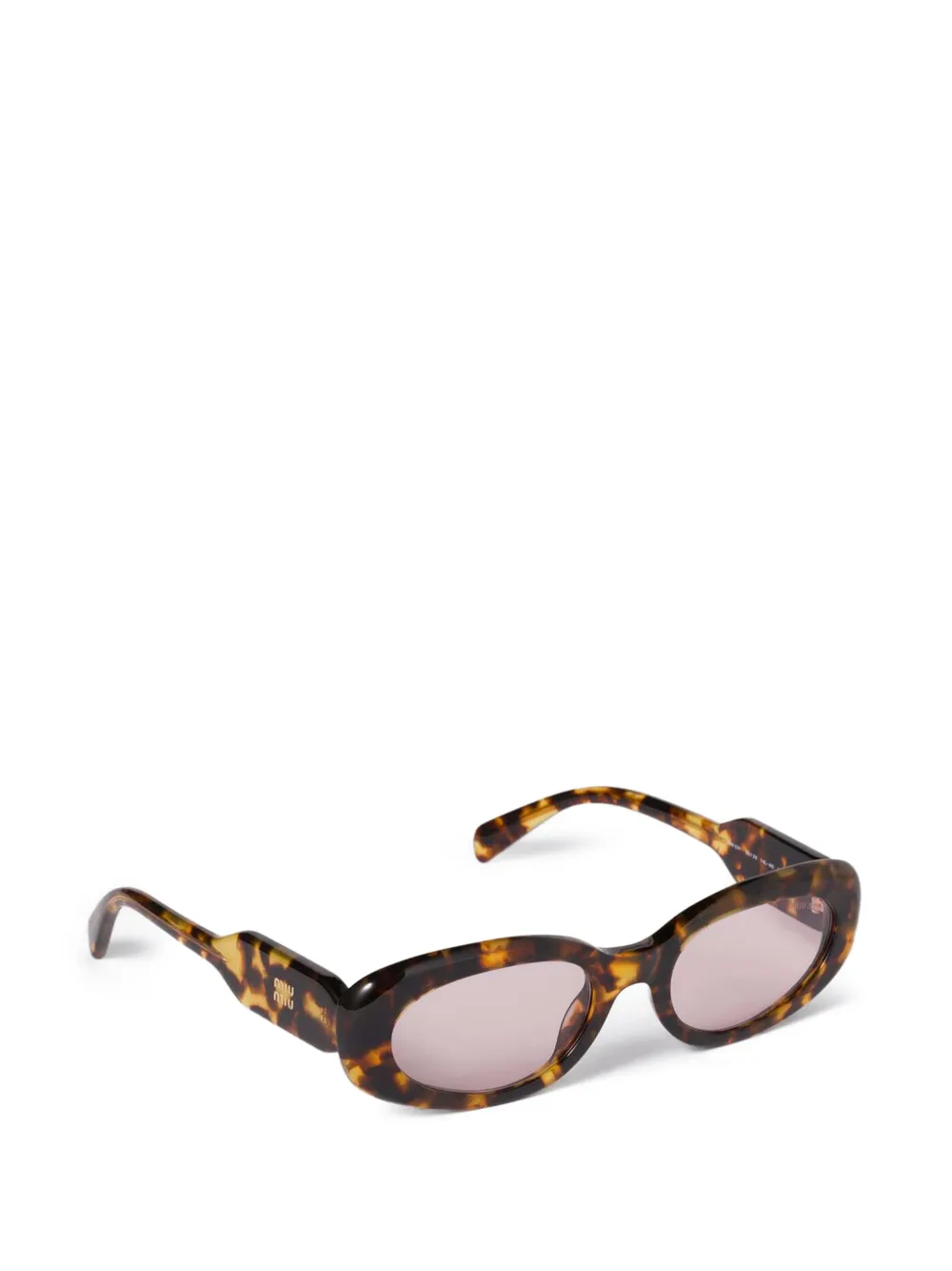 Miu Eyewear Ciel zonnebril Bruin
