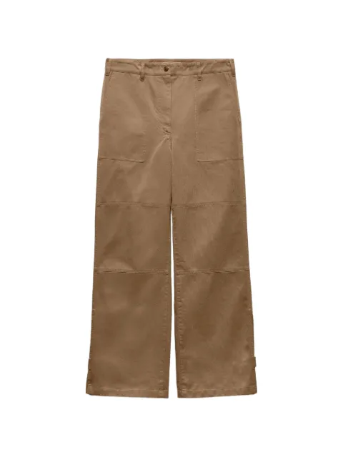 Prada wide-leg chino pants
