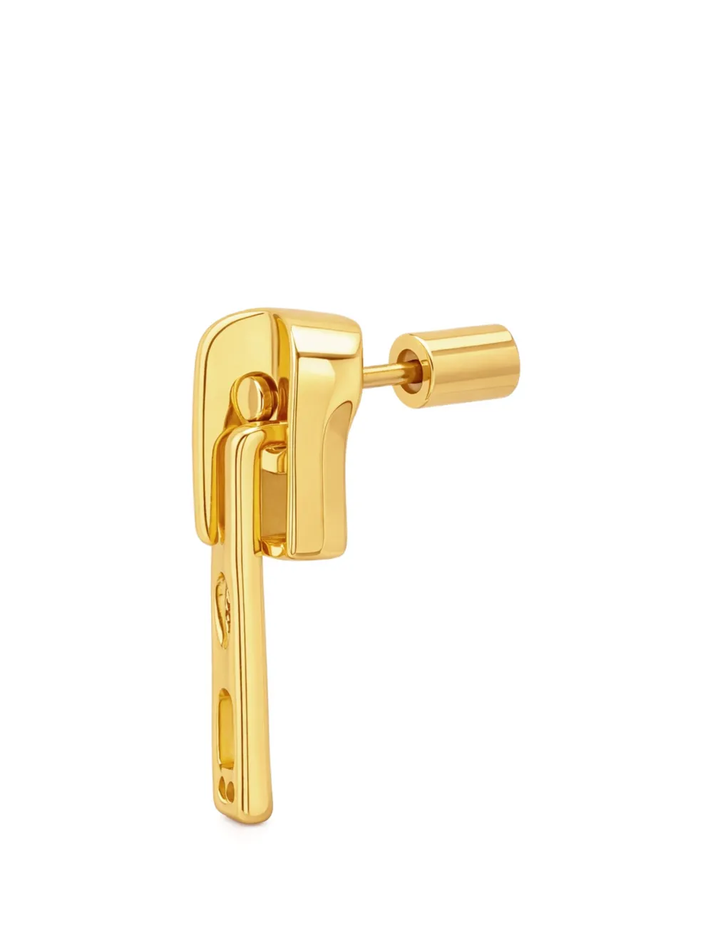 YOJ Zipo stud earring - Oro