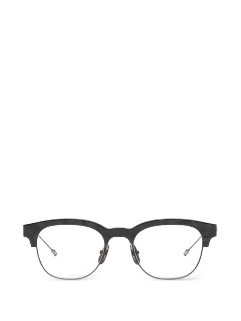 Thom Browne Eyewear oval-frame glasses