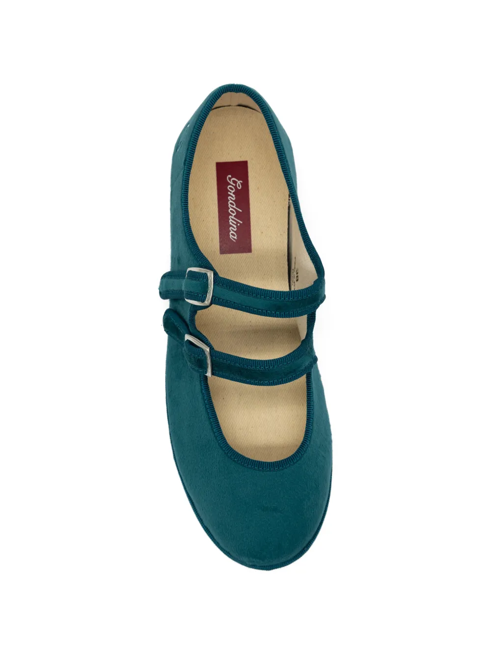 Gondolina Cavana Mary Jane ballerina's Blauw
