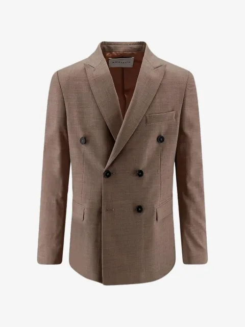 AMARANTO double-breasted blazer