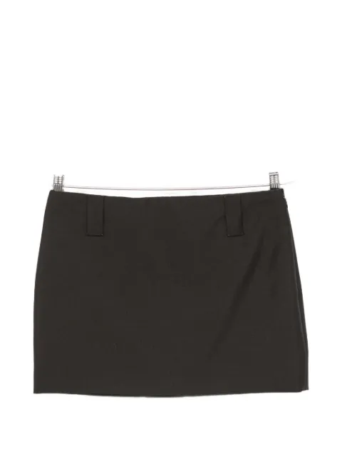 Versace Medusa belt-loop mini skirt