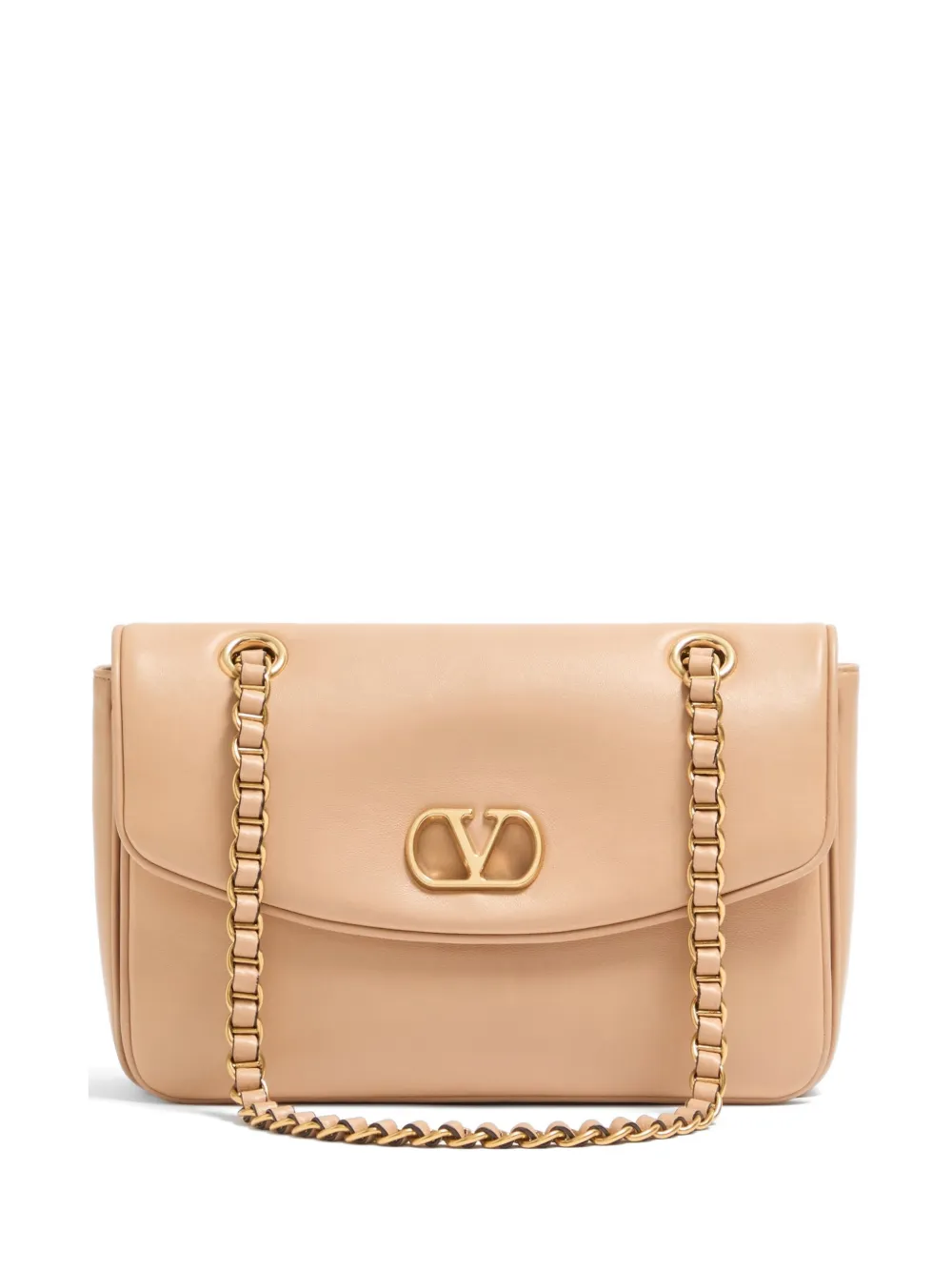 Valentino Garavani Djuna medium chain bag in nappa leather - Pink