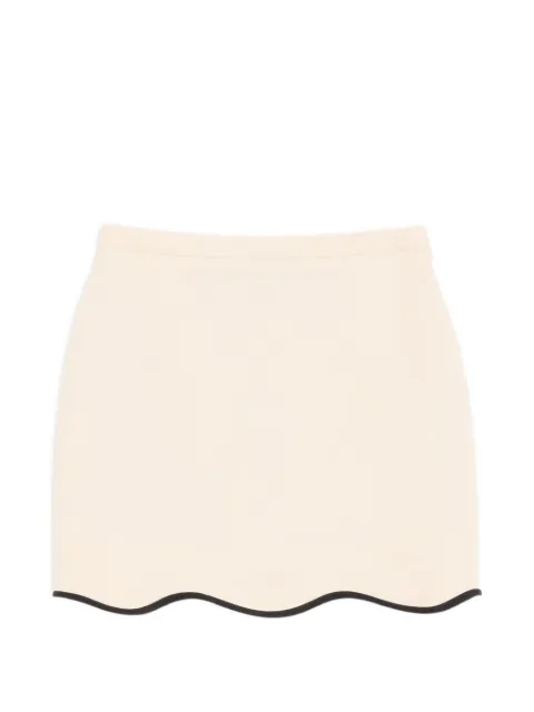 Valentino Garavani — mini skirt in Crepe Couture
