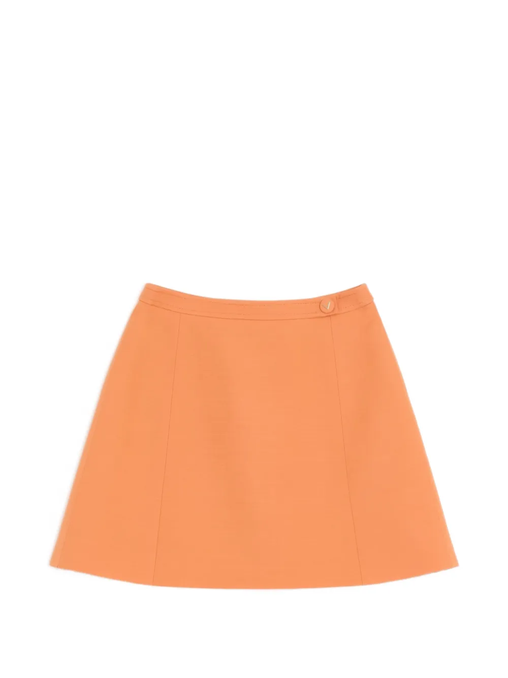 Valentino Garavani Gonna a portafoglio Crepe Couture - Arancione