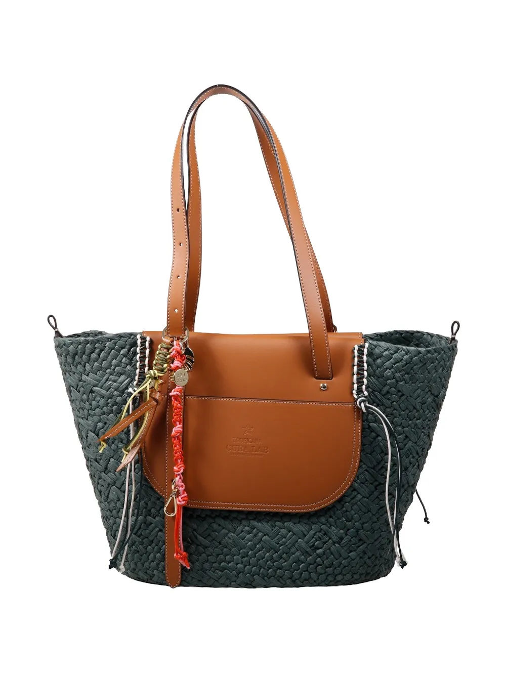 CUBA LAB Tropicana shoulder bag - Green