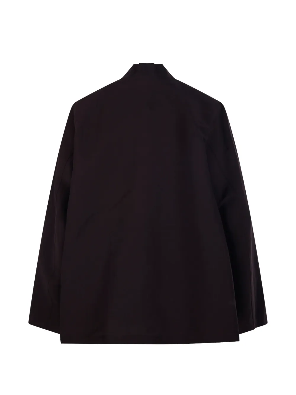Alaïa open-front wide-sleeve Jacket | Brown | FARFETCH