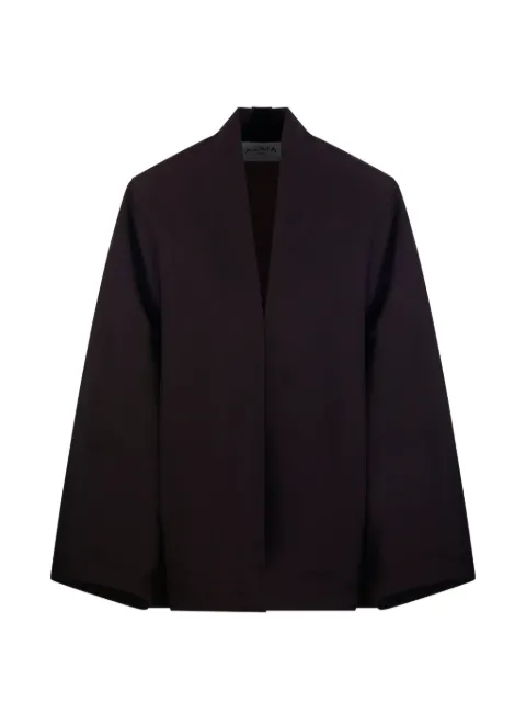 Alaïa straight poplin jacket