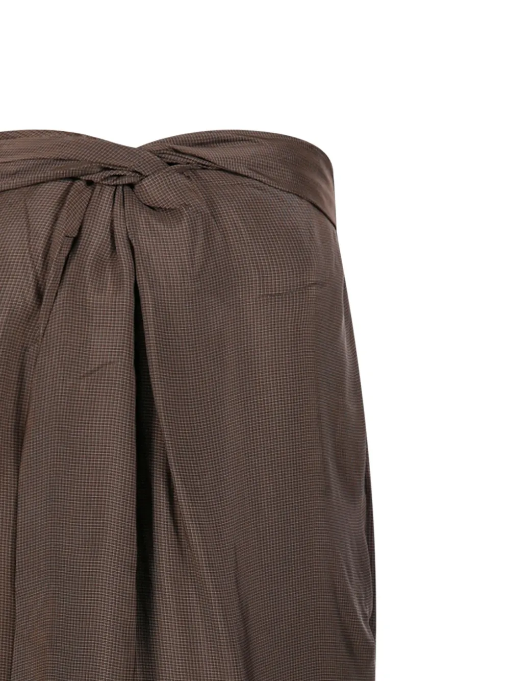 Róhe Strapless top Bruin