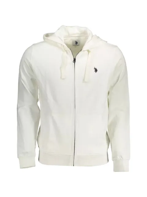 U.S. POLO ASSN. hoodie de algodón con cierre