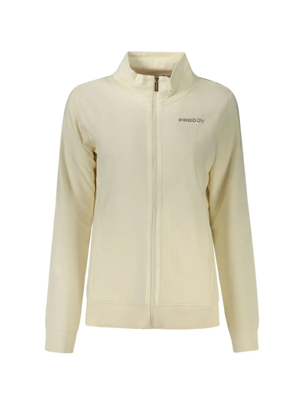 FREDDY zip-up sweatshirt - Toni neutri