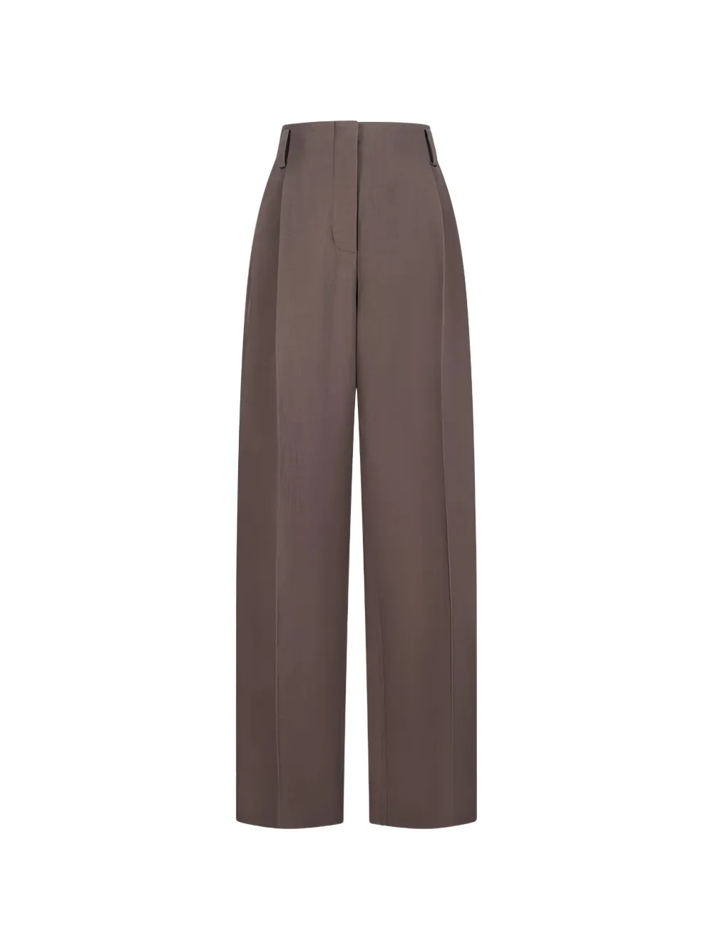 Magda Butrym pleated trousers - Marrone