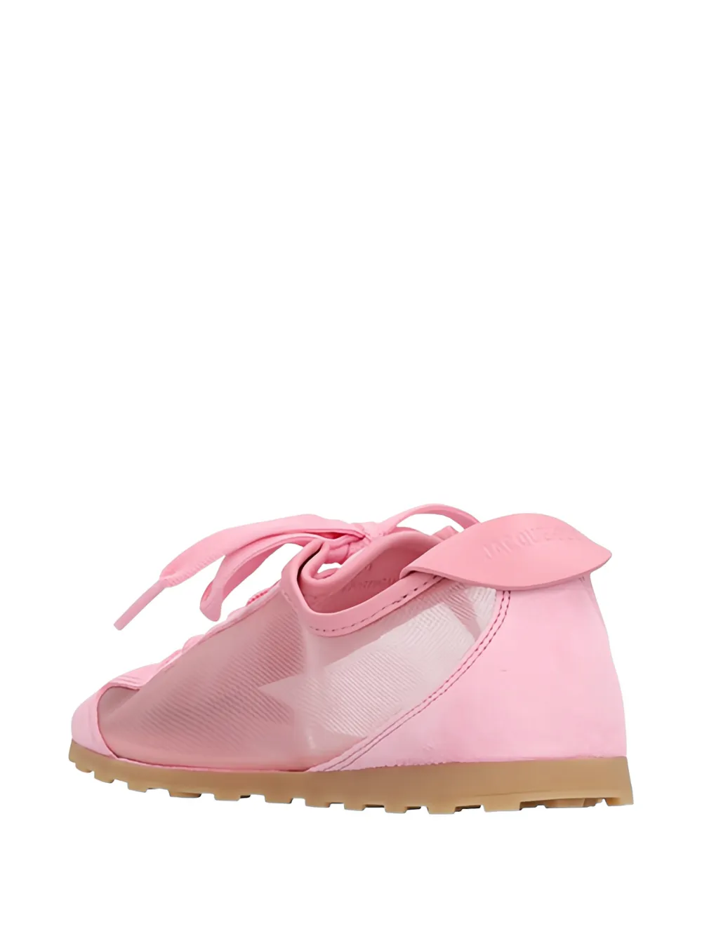 Jacquemus Les Tennis mesh-panel sneakers Wit