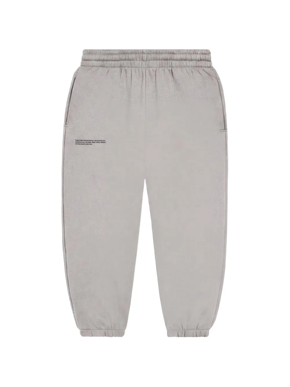 Pangaia Kids logo-print track trousers - Grigio